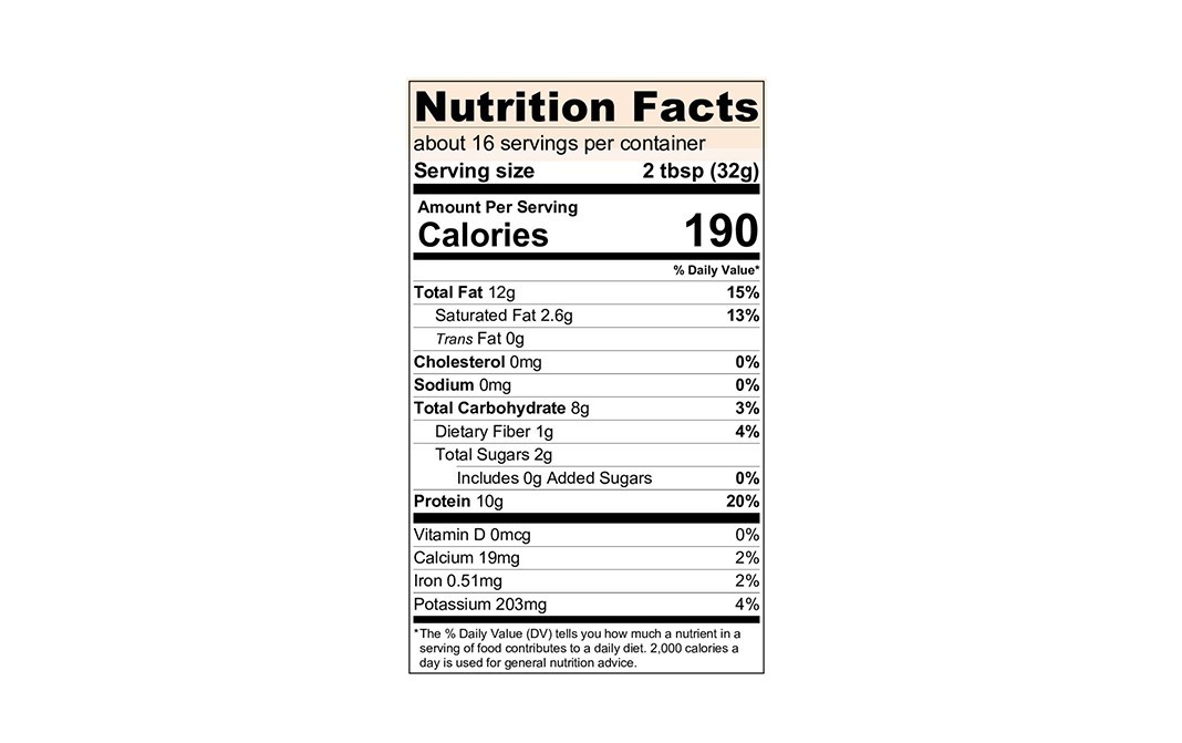 Flex Protein Crunchy Peanut Butter    Glass Jar  500 grams